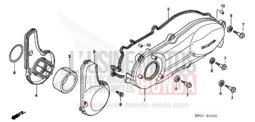 PANNEAU CARTER-MOTEUR G. FES2502 de 2002